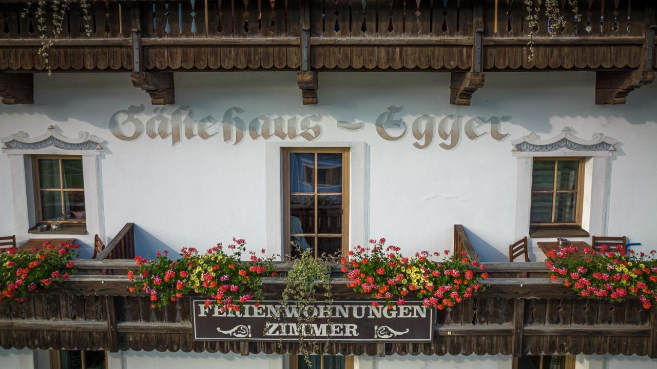 Haus Egger Lägenhet Kartitsch Exteriör bild
